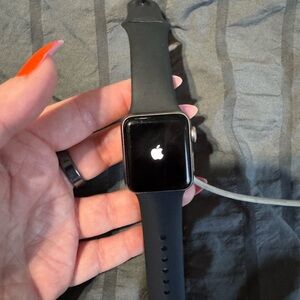 Apple Smartwatch with Black Band